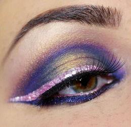 魅惑眼妆图片,瞬间点亮你的双眸风采